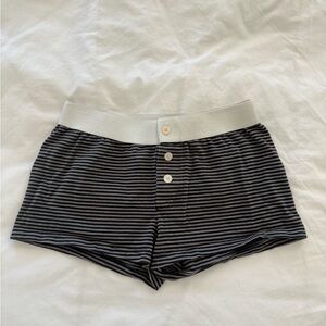 Brandy Melville Striped boy shorts